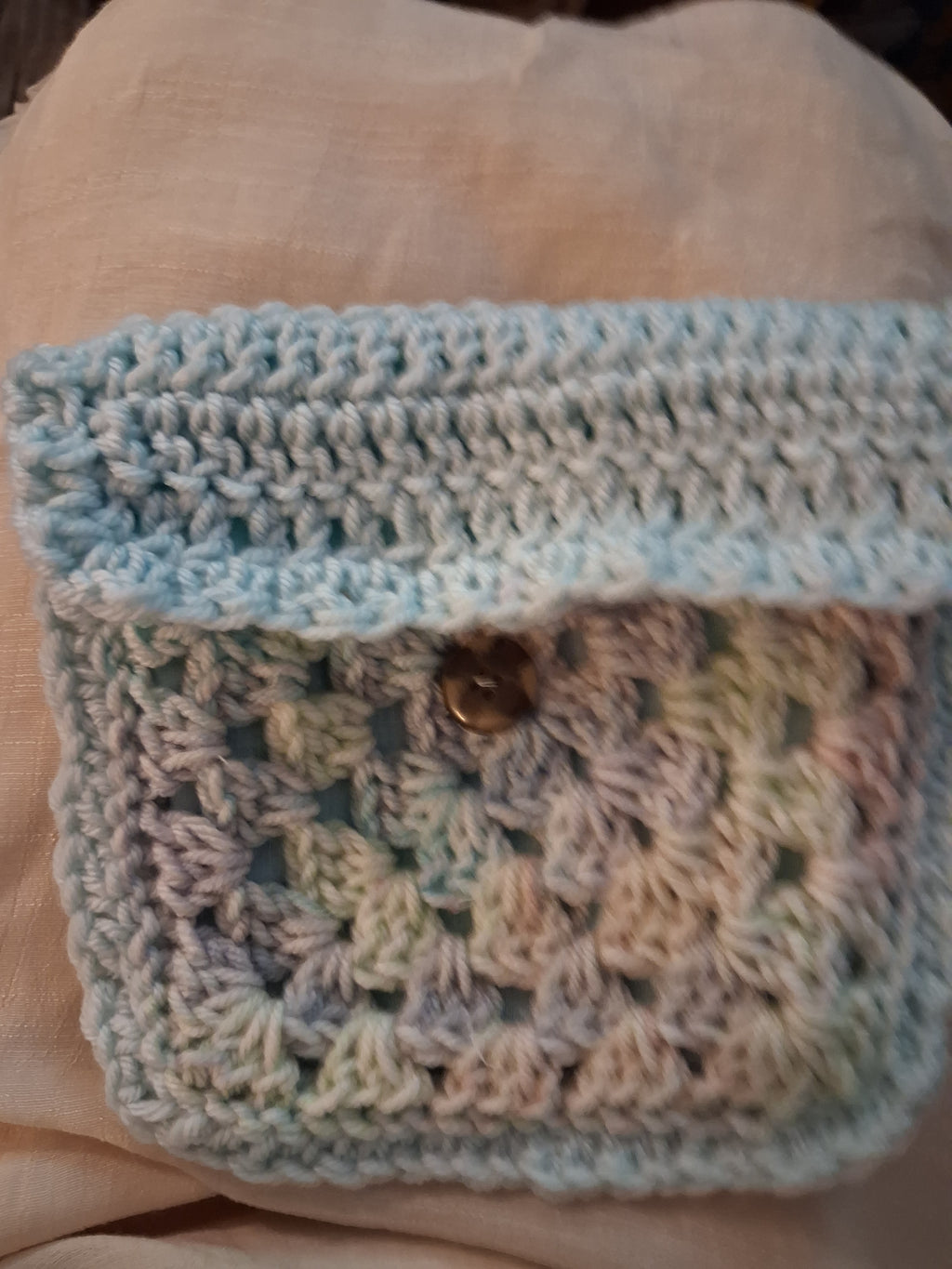 Crochet Coin Bag made by Michele
